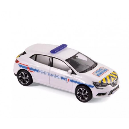 Renault Megane 2016 - "Police Municipale" Yellow & Blue stripping 1/43 - Norev