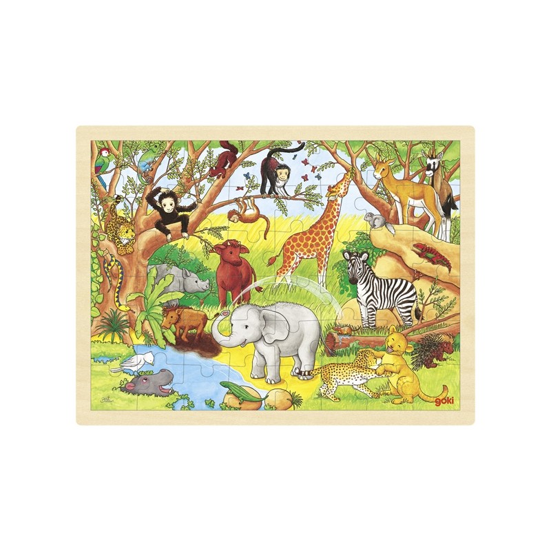 Puzzle Afrique 48p - Goki