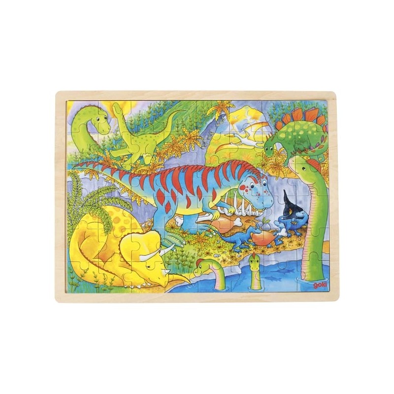 Puzzle Dinosaure 48p - Goki