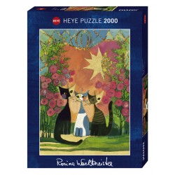 Puzzle 2000p R. Wachtmeister - Roses - Heye