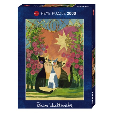 Puzzle 2000p R. Wachtmeister - Roses - Heye