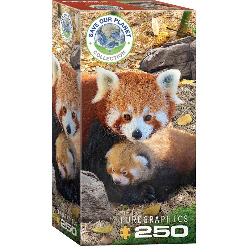 Puzzle 250p Pandas Roux - Eurographics