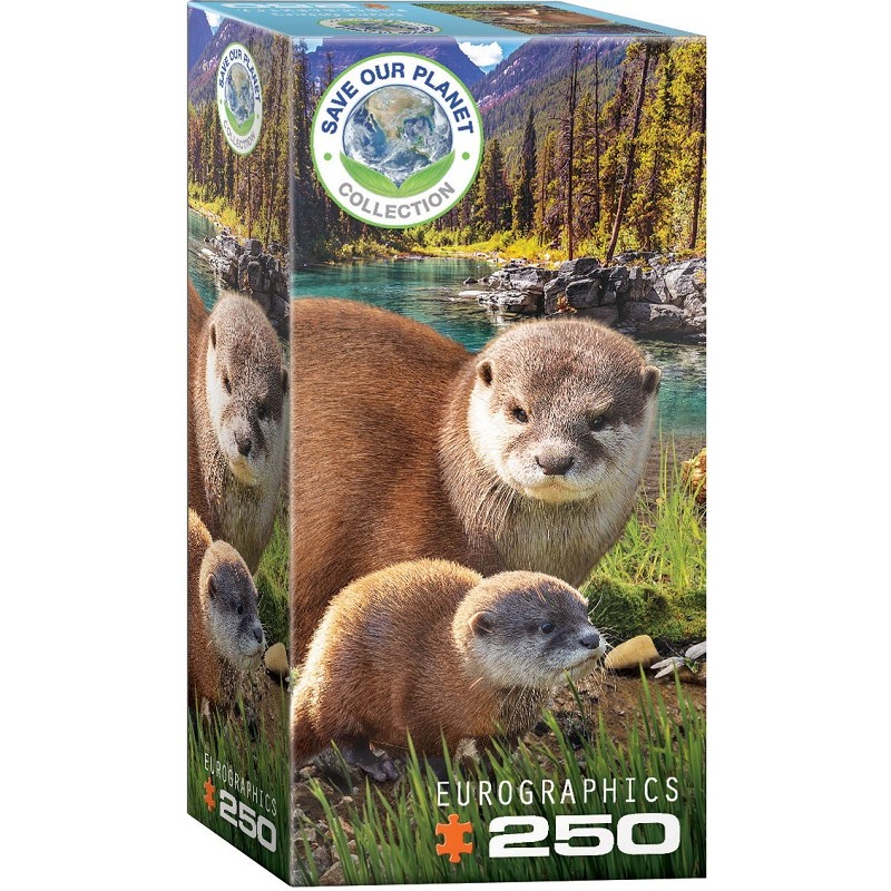 Puzzle 250p Loutres - Eurographics