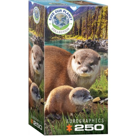 Puzzle 250p Loutres - Eurographics