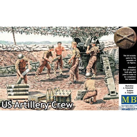 US Artillery Crew 1/35 - MasterBox