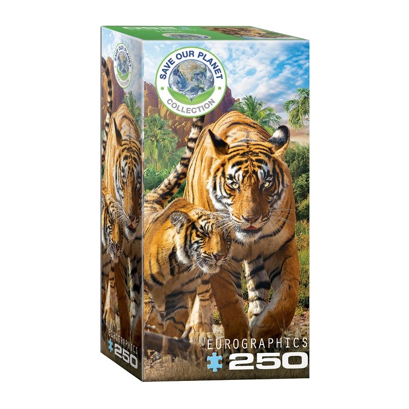 Puzzle 250p Tigres - Eurographics