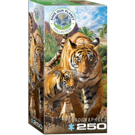 Puzzle 250p Tigres - Eurographics