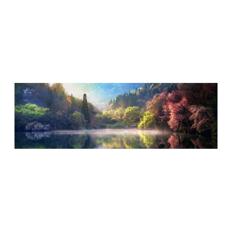 Puzzle 1000p Panorama Seryang-Ji Lake - Heye