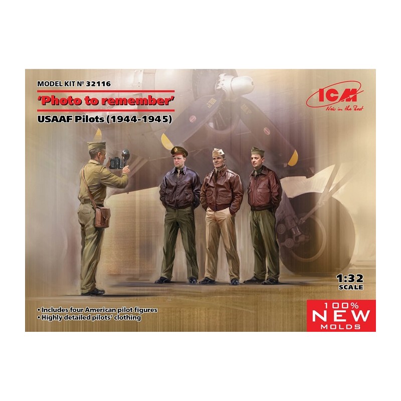 Photo to Remember, USAAF Pilots (1944-45) 1/32 - ICM