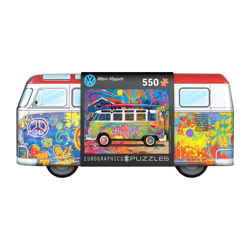 Puzzle 550p Boîte métal VW Wave Hopper - Eurographics