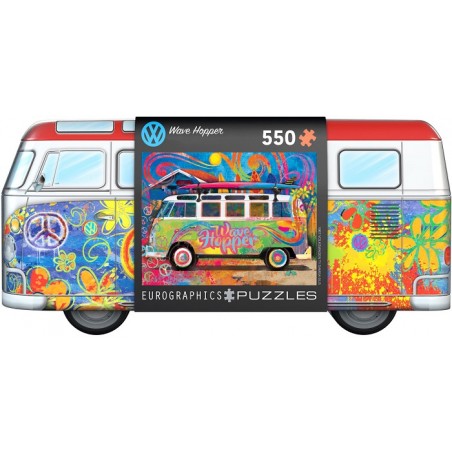 Puzzle 550p Boîte métal VW Wave Hopper - Eurographics