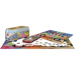 Puzzle 550p Boîte métal VW Wave Hopper - Eurographics
