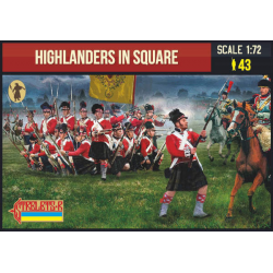Highlanders in Square 1/72 - Strelets