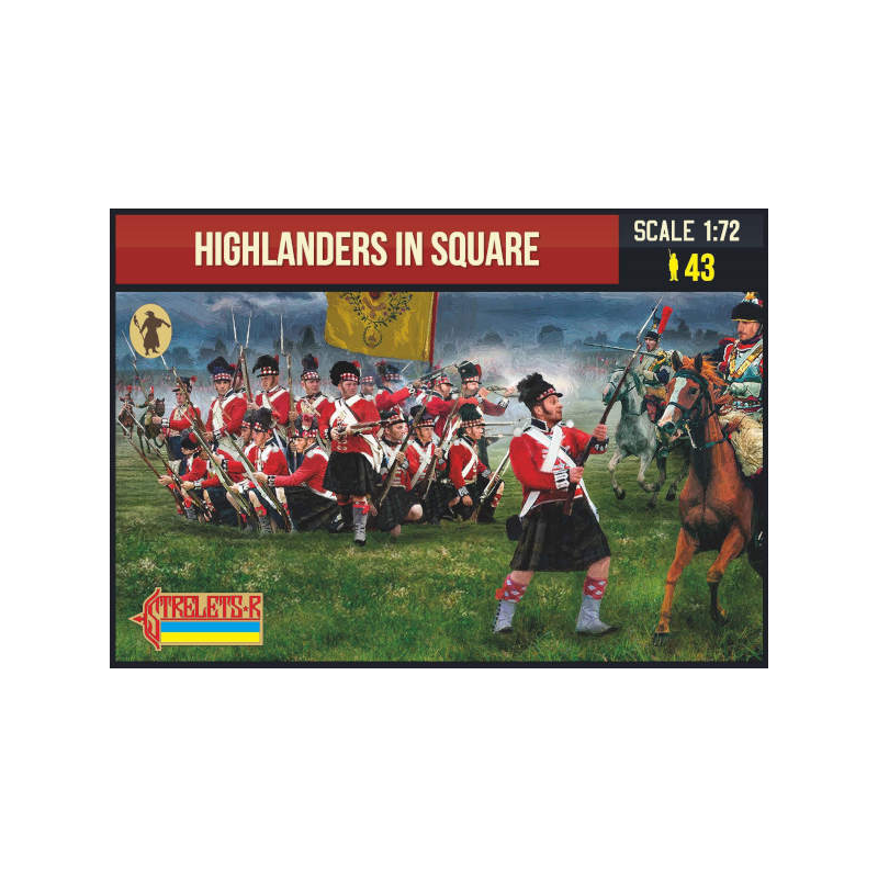 Highlanders in Square 1/72 - Strelets