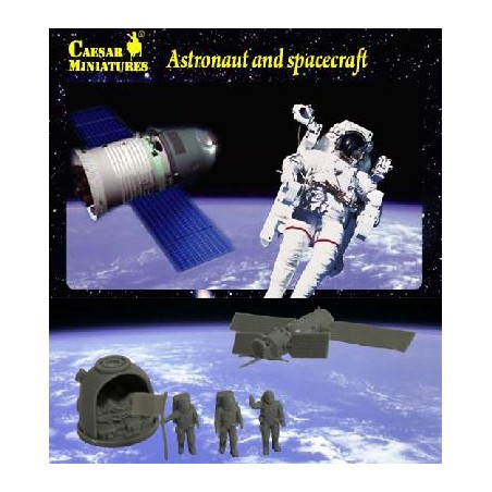 Astronautes et Vaisseaux Spatiaux 1/72 - Caesar Miniatures