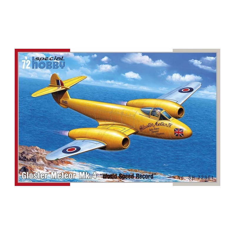 Gloster Meteor Mk.4 "World Speed Record" 1/72 - Special Hobby