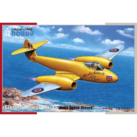 Gloster Meteor Mk.4 "World Speed Record" 1/72 - Special Hobby