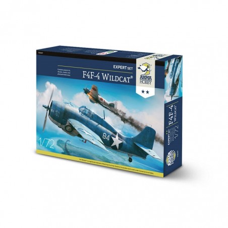 F4F-4 Wildcat Expert Set 1/72 - Arma Hobby