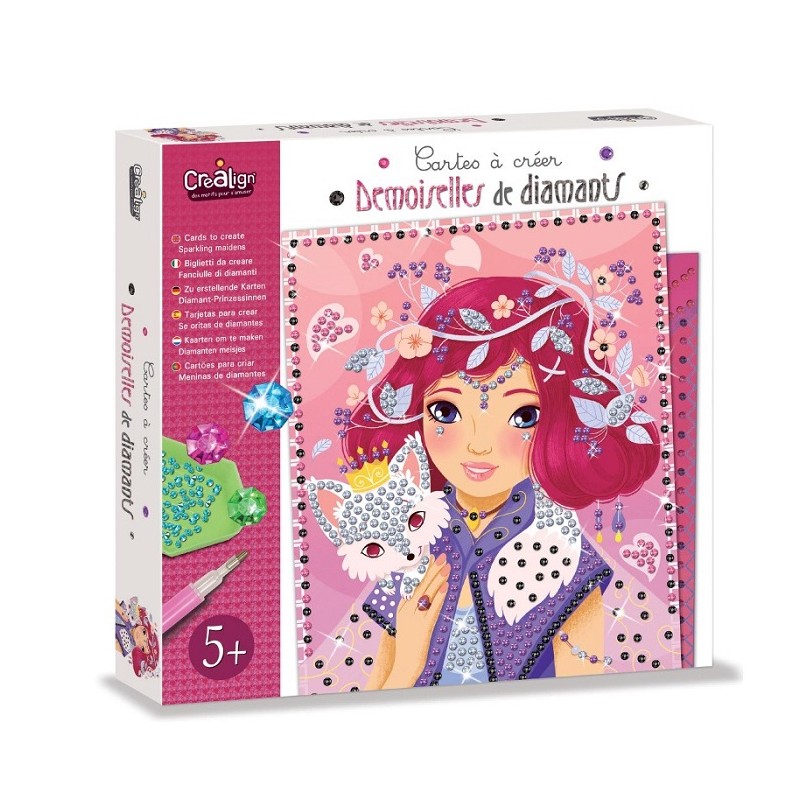Cartes à créer "Demoiselles de diamants" - Crealign