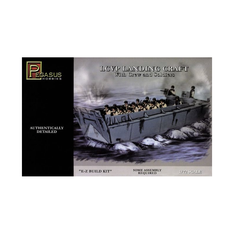 LCVP Landing Craft 1/72 - Pegasus Hobbies