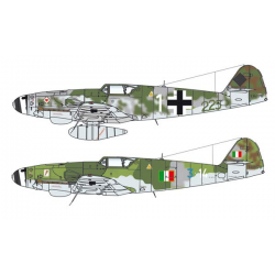 Messerschmitt Bf109K-4 1/48 - Italeri