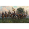 French Dragoons in reserve 1/72 - Strelets