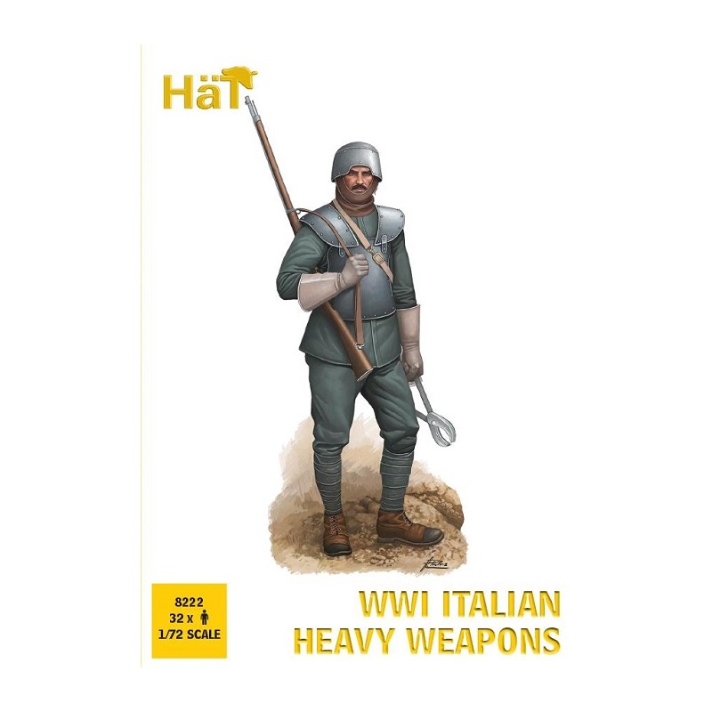 WWI Italian Heavy Weapons 1/72 - Hät