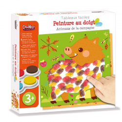 Peinture à doigt Animaux de...