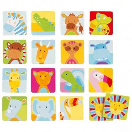 Jeu de mémo Safari - Goki