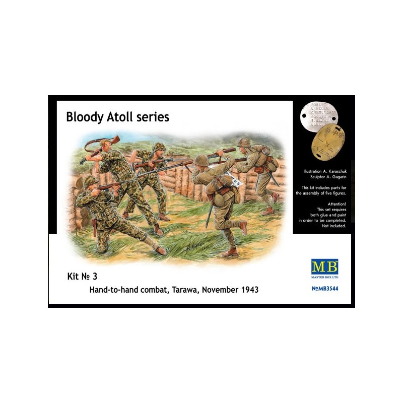 Hand to Hand, Tarawa, 1943 1/35 - MasterBox