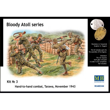 Hand to Hand, Tarawa, 1943 1/35 - MasterBox