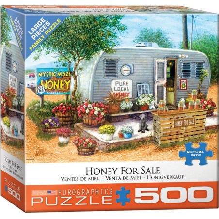 Puzzle 500p Vente de miel - Eurographics