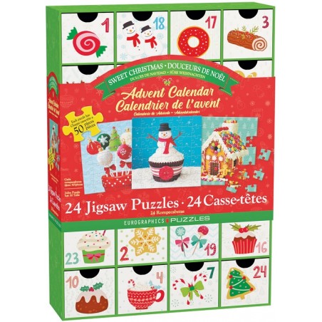 Calendrier de l'avent 24 x 50p - Eurographics