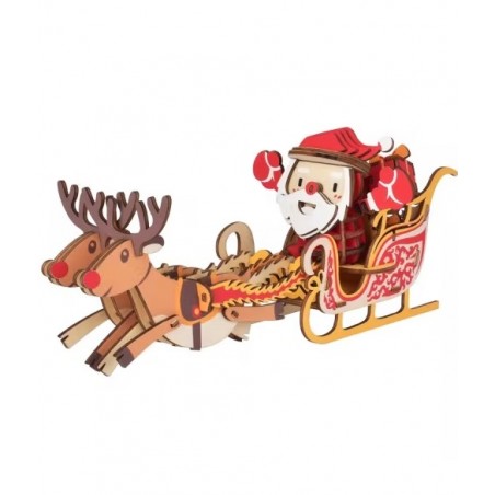 Puzzle 3D Père Noël en Traineau