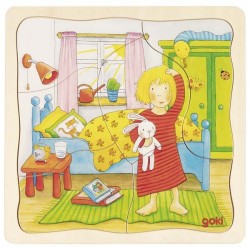 Puzzle à couches Ma journée...