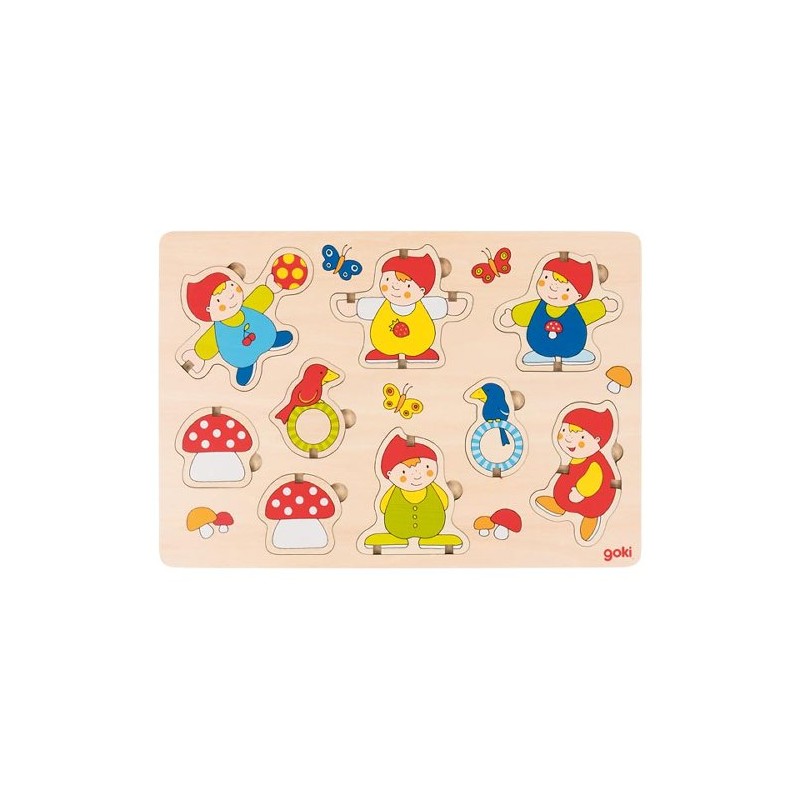 Puzzle à empiler Lutins - Goki