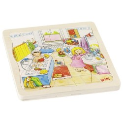 Puzzle à couches Ma journée...