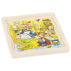 Puzzle à couches Ma journée - Goki