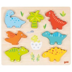 Puzzle dinosaure - Goki