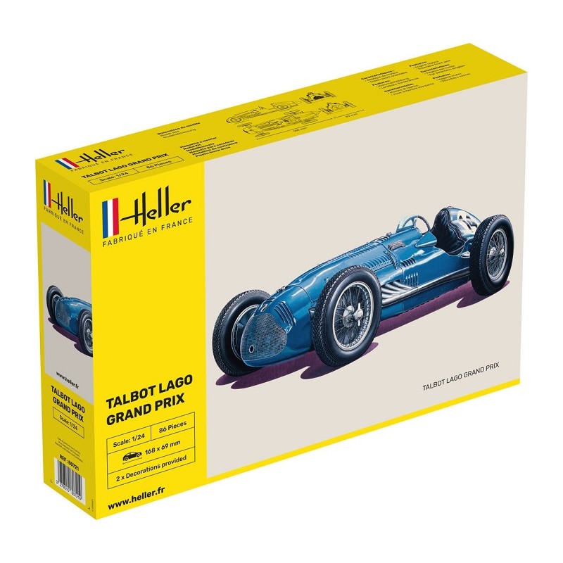 Talbot Lago Grand Prix 1/24 - Heller