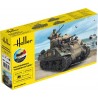 STARTER KIT M4A2 Sherman "Division Leclerc" 1/72 - Heller