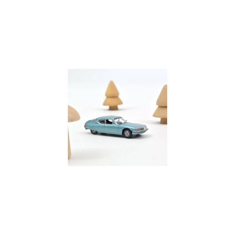 Citroën SM 1972 Bleu métallisé 1/87 - Norev