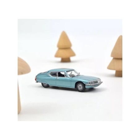 Citroën SM 1972 Bleu métallisé 1/87 - Norev