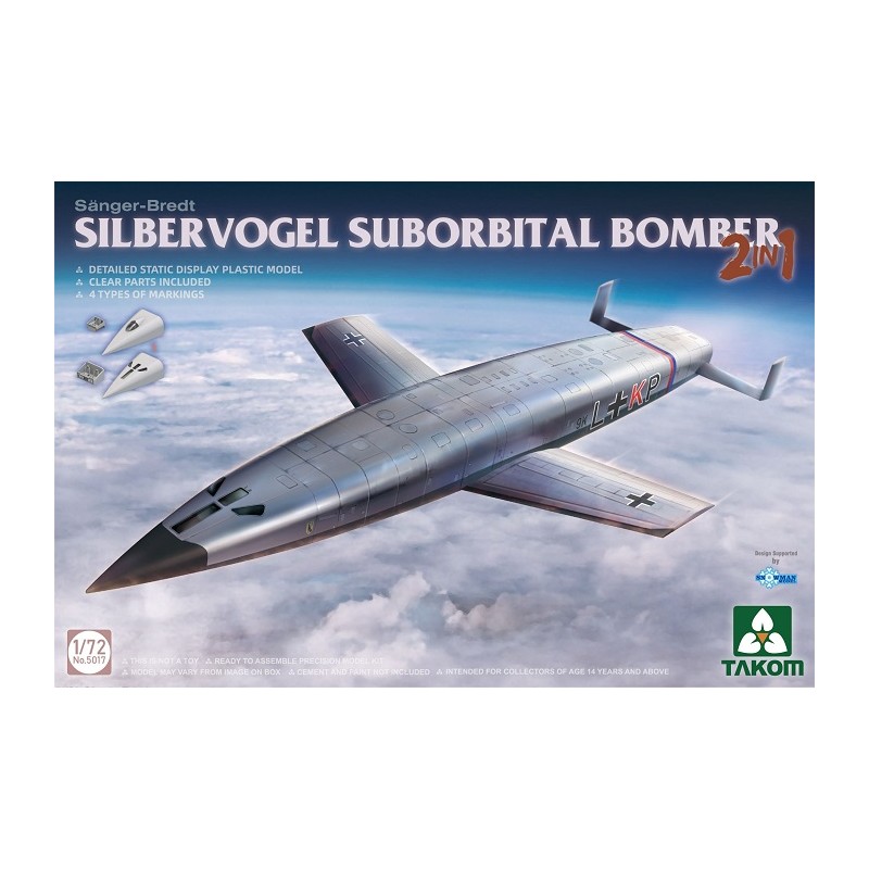 Silbervogel Suborbital Bomber 1/72 - Takom