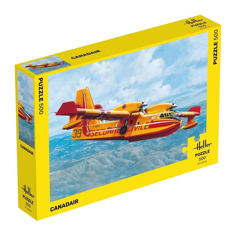 Puzzle 500p Canadair - Heller