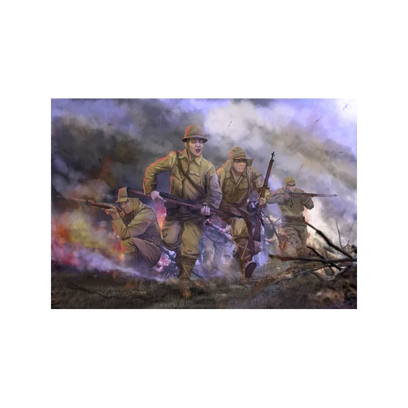 Imperial Japanese Army in Attack 1/72 - Strelets