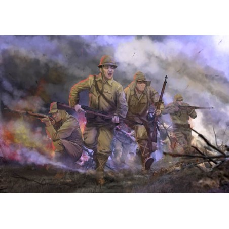 Imperial Japanese Army in Attack 1/72 - Strelets