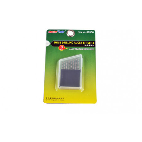 Set de 8 forêts de 1,8 à 2,5mm