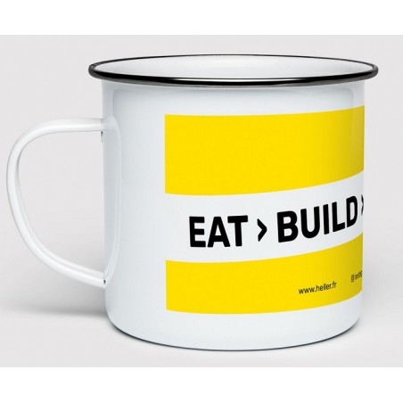 Mug EAT - BUILD - SLEEP - REPEAT - Heller