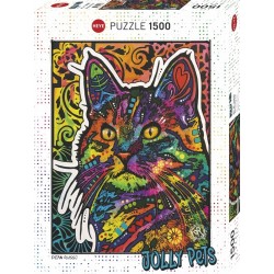 Puzzle 1500p Necessity Cat - Heye